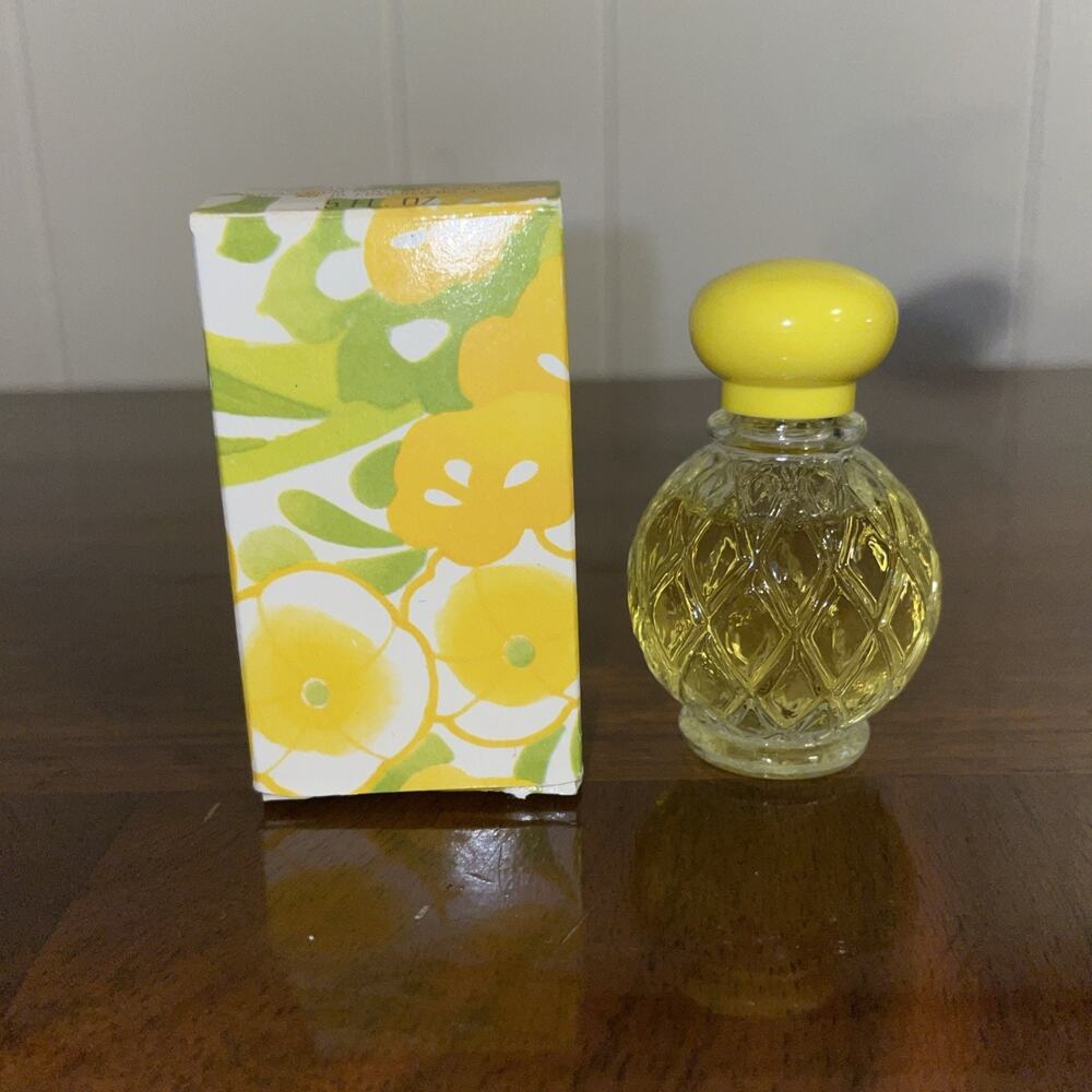 Vintage Avon Sun Blossoms Cologne Perfume 0.5 Fl oz New In Box Yellow